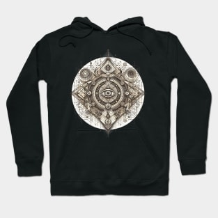 Ancient Mystical Geometric Eye Hoodie